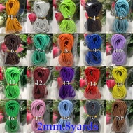 Round Elastic. 2 Mm 8 Yards/Set