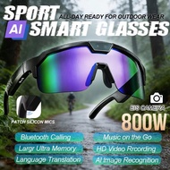 New Sports Smart Watch 8MP HD Camera AI Dialogue + Translation UV Protection Listen To Music Wireles