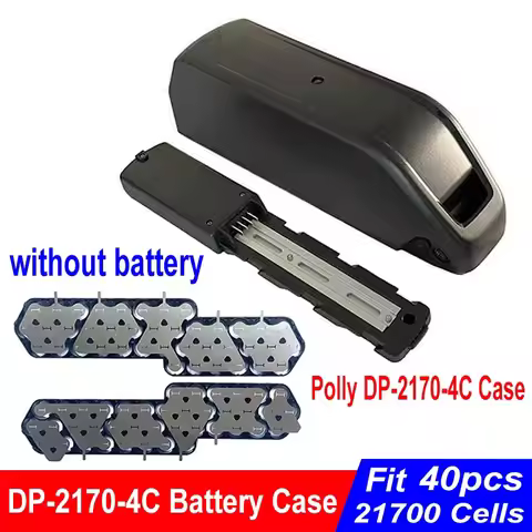 DP-2170-4C E-Bike Battery Case 36V 48V Fit 40PCS 21700 Empty Box 10S4P 13S3P Nickel Strip 10S 13S 35