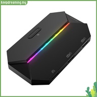 G6L Enduring Practical Parts Components Gaming Keyboard Mouse Converter Portable Wired Mobile Contro