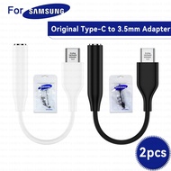 Original Usb Type C To 3.5mm Adapter For Samsung Galaxy S23 S22 S21 Ultra S20 Note 20 Tab S8 Tipo 3 5 Jack Audio Cable Earphone