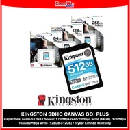 KINGSTON SDHC CANVAS GO PLUS