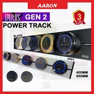 imitos Gen2 Power Track Socket Surface 32A Power Track Line Socket Long USB LED Blue Light Lightman
