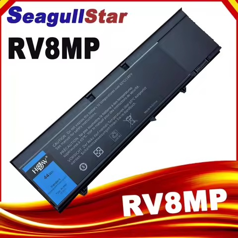 New RV8MP Laptop Battery For Dell Latitude XT3 H6T9R 1NP0F 37HGH Rechargeable Li-ion 44WH 3800mAh
