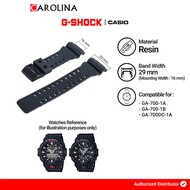 G-shock GA-700/GA-700DC 29mm Black Resin Strap 10536683