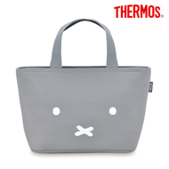 膳魔師 - 日本膳魔師 Miffy袋Miffy手挽袋手提袋 Miffy戶外旅行購物保溫保冷多用途袋拉鍊迷你托特包飯袋午餐袋便當袋 多用途包 (灰) 平行進口