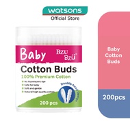 BZU BZU Baby Cotton Buds (Cotton Tip Is Soft And Gentle For Use On Delicate Skin) 200s