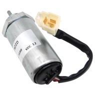 【Qiug Mall】-Excavator Engine Stop Solenoid for EX400 3LD1 3LD2 4LE1 12V 897329-5680 8973295680