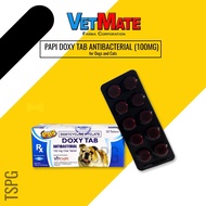 ♞,♘,♙Papi Doxy Tab Antibacterial for Dogs and Cats 100mg per 10 pcs