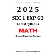 Sec 1 EXP G3 MATH PRACTICE + REVISION + PREPARATION FOR TEST WA EXAM WITH ANSWERS | ONLINE E-PAPERS 