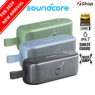 Soundcore by Anker Motion 100 Portable Bluetooth Speaker with Wireless Hi-Res Stereo Sound, IPX 7, Punchy Bass (A3133)