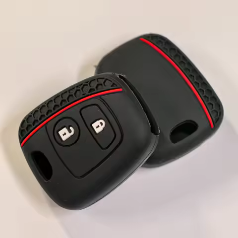 Remote Key Cover Case Silicone Skin FOR Citroen C1 C2 C3 C4 Xsara Picasso Key Cap Peugeot 107 206 20