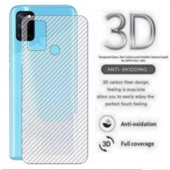 Graskin Carbon Realme C17 7I Carbon Fiber Sticker Anti Skidding Anti Scratch Back Skin Carbon