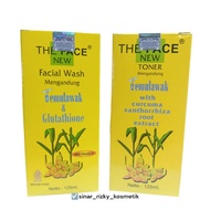 Package Of Two The Face Temulawak Toner &amp; Facial Wash