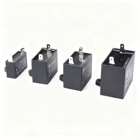 CBB61 Air Conditioner External Fan Start Capacitor Motor Run Capacitor 450V 1.0/1.2/1.5/2.0/2.5/3.0/