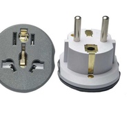 Jfactory Universal Travel Adapter Plug AU US UK to EU Plug 16A