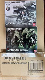 全新一套 Fw converge Gundam ex07 ex12 GP03