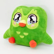 Cute Duolingo Green Owl Plush Toy Plushie of Duo The Owl Cartoon Anime Owl Doll Soft Stuffed Kids Bi