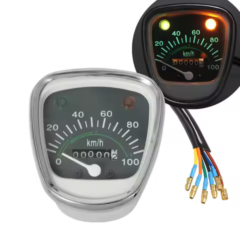 Motorcycle Digital Odometer Speedometer Tachometer Retro Modified For Honda Passport Cub C50 C70 C90