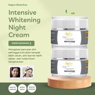 Reglow Intensive Whitening Night Cream Wajah Glowing Krim Malam Treatment Kulit wajah NIght Cream Pe