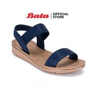 Bata บาจา รองเท้ารัดส้น สวมใส่ง่าย น้ำหนักเบา รองรับน้ำหนักเท้า สำหรับผู้หญิง รุ่น BANDY สีแทน 5313062 สีกรมท่า 5319062