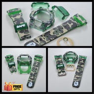 GX56/G7900/GA/GD/GA700/DW5600/DW6900 BATHING APE BAND AND BEZEL/Tali Jam Tangan/Casio G Shock /Jelly
