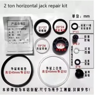 1set Hydraulic Horizontal 2 Ton 2.5 Ton Jack Fittings. Jack Repair Kit