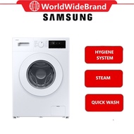 Samsung Front Load Washer Hygiene Steam 8kg | WW80FG3M05TWFQ