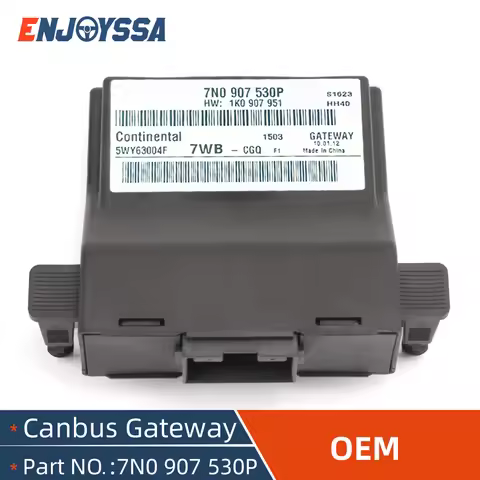 7N0907530P Original Canbus Gateway Control Unit Module for VW for Skoda for Audi 7N0 907 530P Car Au