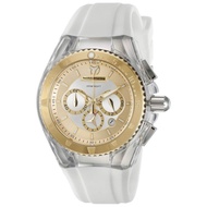 TechnoMarine Cruise Pearl with Silicone Strap and Gold Dial TM-115172