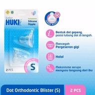 HUKI DOT Flat Nipple contains 2 SML | Huki Bottle Dot