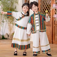 Asian Traditional Costume Vietnam Laos Myanmar Cambodia Indonesia Malaysia Children Spring Hanfu Eth