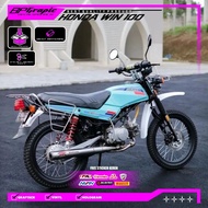 WIN 100 MOTORCYCLE STRIPING SIMPLE ELEGANT STRIP CODE WN 001