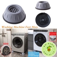 M009 Anti-Vibration Washer Cushion - Washing Machine Footrest, Dryer, Refrigerator, High-Quality Rubber Material Reduces Noise