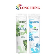 CEIBA Tree cotton makeup remover pads (80 pieces)