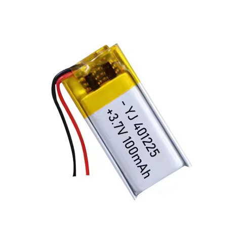 3.7V 100mAh Polymer Lithium LiPo Rechargeable Battery 401225 For Bluetooth headset, beauty instrumen