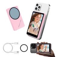 Phone Vlog Selfie Monitor Screen 4K 60FPS Rear Camera Selfie Monitor Magnetic Vlog Live Stream Scree