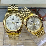 aster Polo Couple Full Set For Men & Women Quartz watch Unique Style