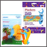 [American Plackers] Plackers Children's Fluoride Floss Stick Fruit Flavor Gum Care Prevent Tooth Cav