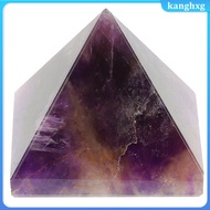 Desktop Egyptian Decor Craft Ornament Pyramid Crystal Wear-resistant Decorate Sculptures Home Delicate for Office  kanghxg