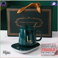 SELL Cangkir Mug Gelas Listrik Pemanas Penghangat Air Kopi Teh Cup Coffee Cofe Warmer Listrik Electr