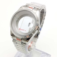 39MM Watch Case Kit Sapphire Bead Ring Mechanical Watch Case 8285 Watch Case Watch Accessories Unbra