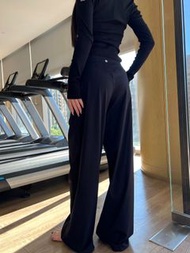 Lululemon Align系列新款高腰闊腿褲無前縫瑜伽褲瑜高腰瑜伽褲