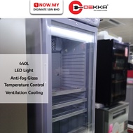 DEKKA 440L Showcase Cooler Freezer CS-318L | Upright Single Door Large Capacity Pembeku Tegak 冰箱