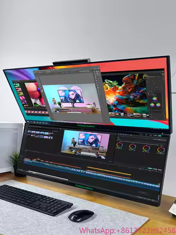 Titan Legion hairtail screen 40-inch 4K monitor IPS dual-screen P40UG design stock speculation up an