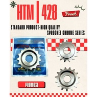 428 SPROCKET CHROME BENELLI RSF150 RSF150i SPROCKET DEPAN RCB HTM