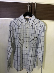 Original Nudie Jeans Shirt Kemeja L