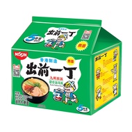 出前一丁 香港日清 进口方便面 九州猪骨汤味 100g*5袋 泡面袋装 早餐速食