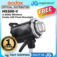 Godox MS300 5600K Strobe Bowens Monolight Lighting and Studio Equipment for Photography Lighting Stu