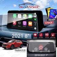MAZDA CX5 CX-5 & CX8 CX-8 2017 - 2021 7inch & 8inch HU Tempered Glass Screen Protector (Ready Stock)
